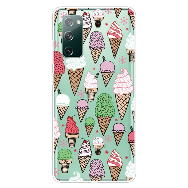 Samsung Galaxy S20 FE Cover Creamy Ice Cream