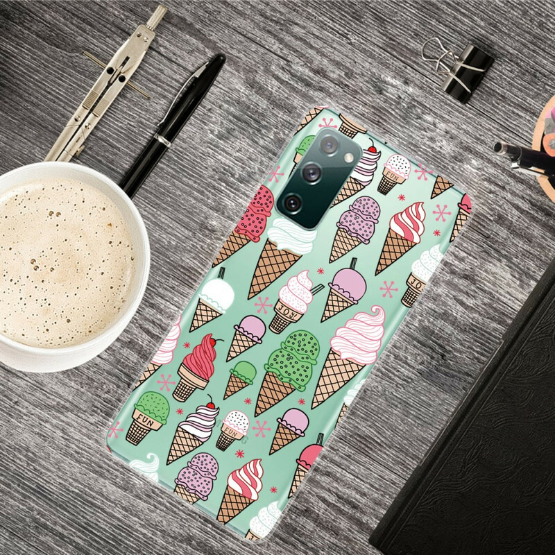 Samsung Galaxy S20 FE Cover Creamy Ice Cream