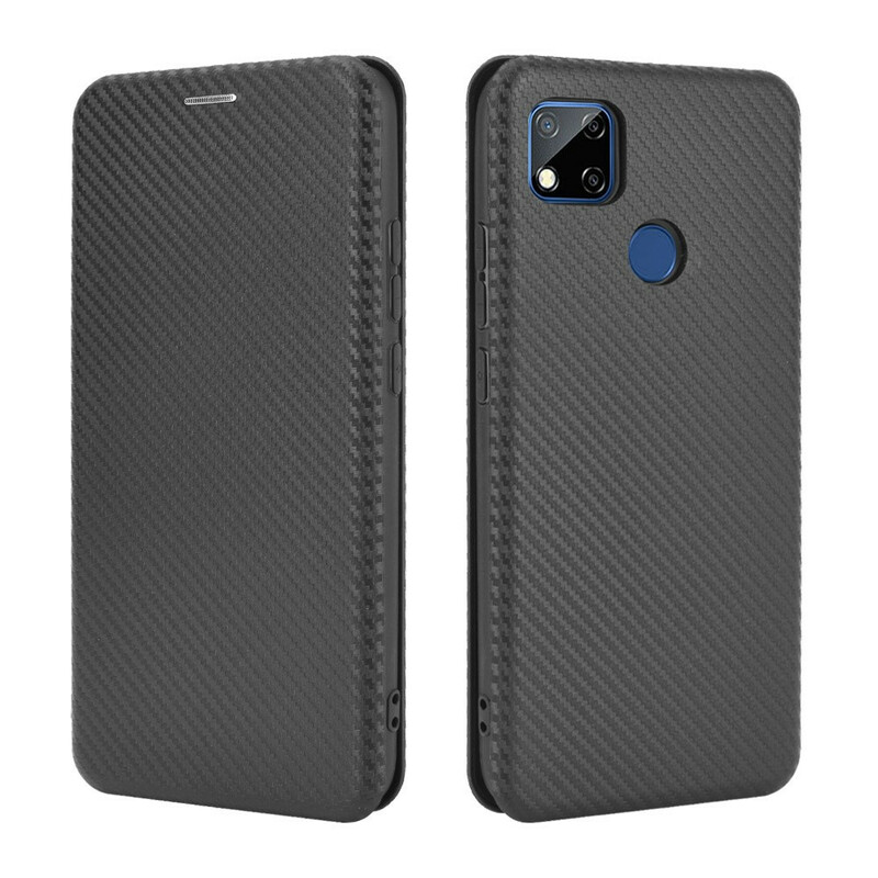 Flip Cover Xiaomi Redmi 9C Silikon Carbon Coloured