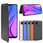 Flip Cover Xiaomi Redmi 9C Silikon Carbon Coloured