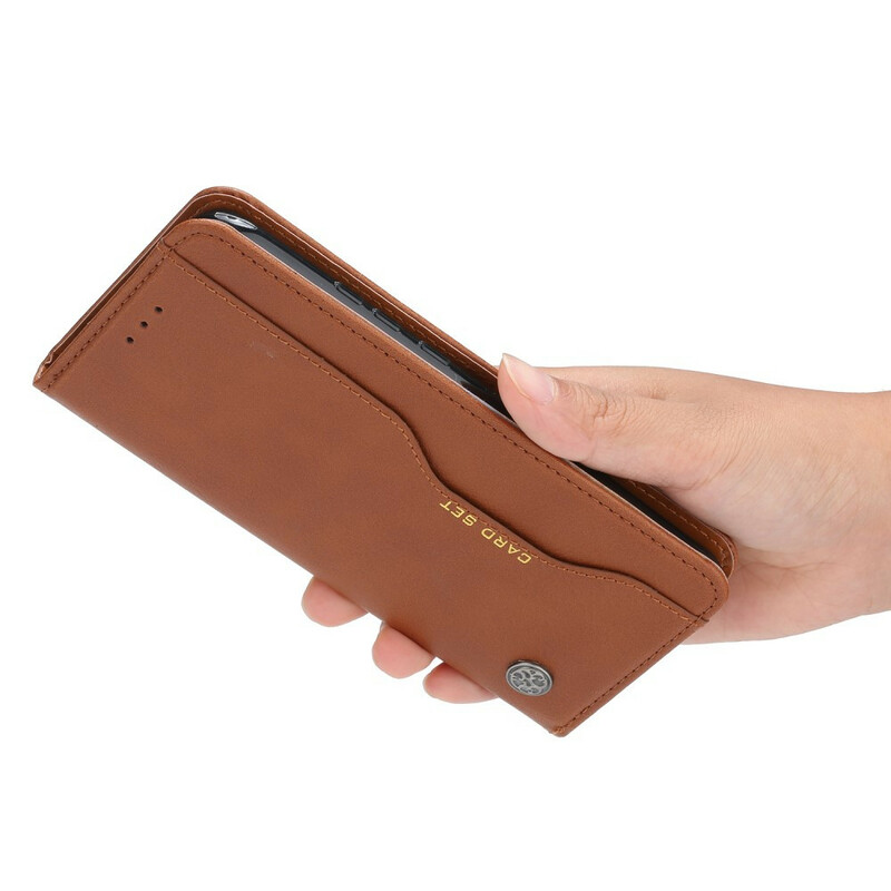 Flip Cover Xiaomi Redmi Note 9 Leatherette Card Case