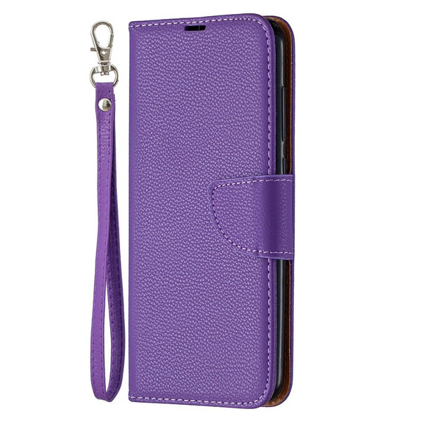 Xiaomi Redmi Note 9 fodral Lychee Oblique Flap