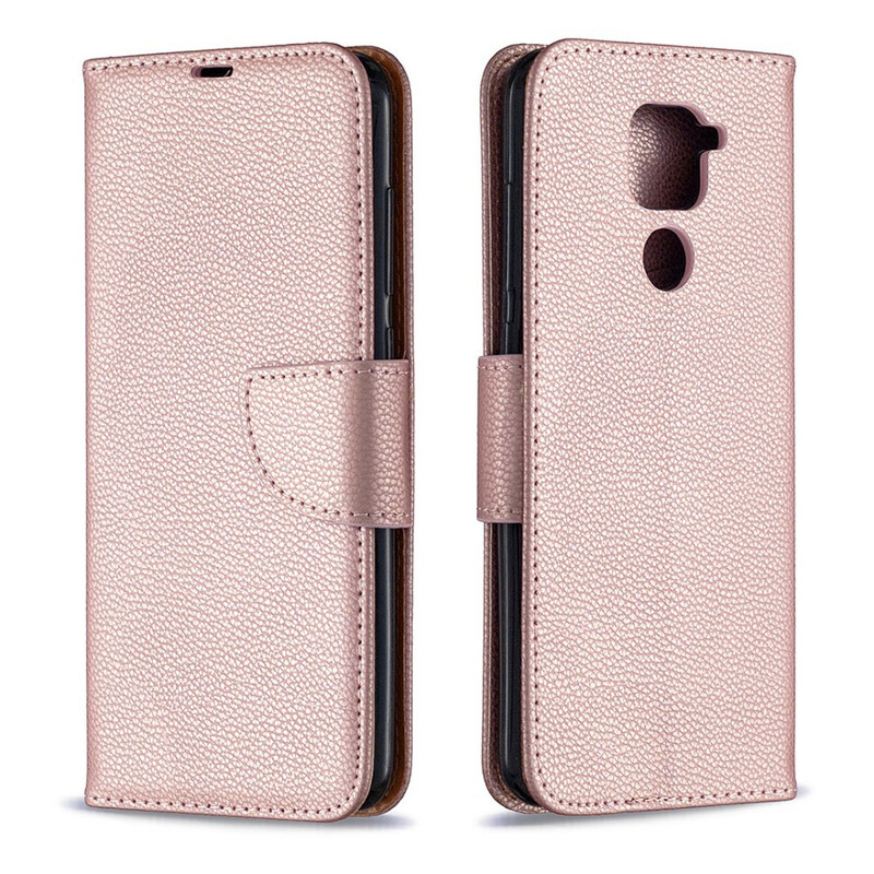 Xiaomi Redmi Note 9 fodral Lychee Oblique Flap