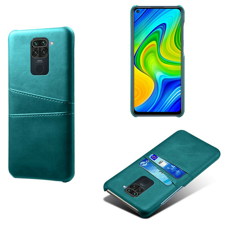 Xiaomi Redmi Note 9 dubbelt kortfodral KSQ