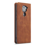 Flip Cover Xiaomi Redmi Note 9 Lädereffekt FORWENW