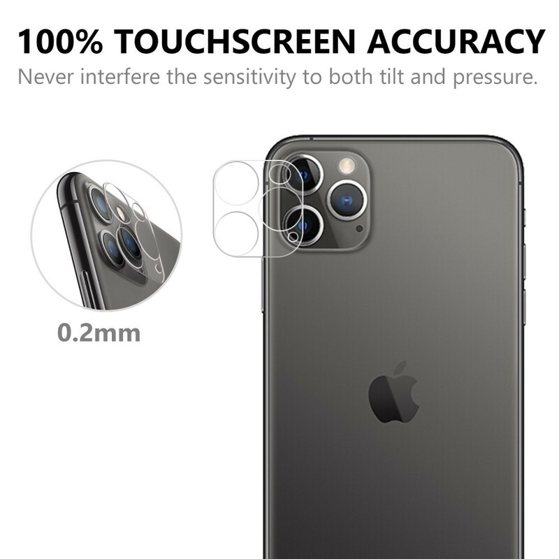 iPhone 12 Pro Max Skydd av härdat glas med lins