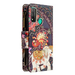 Huawei P Smart 2020 SkalElephant Zipper Pocket