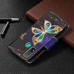 Huawei P Smart 2020 Zipped Pocket Butterflies