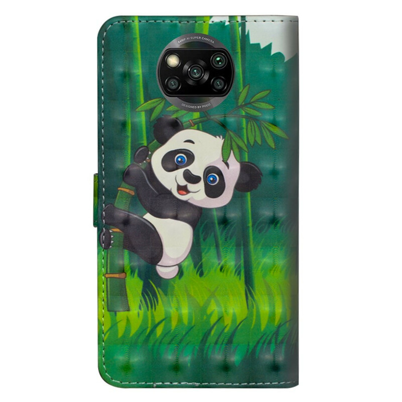 Poco X3 Panda och Bamboo Cover