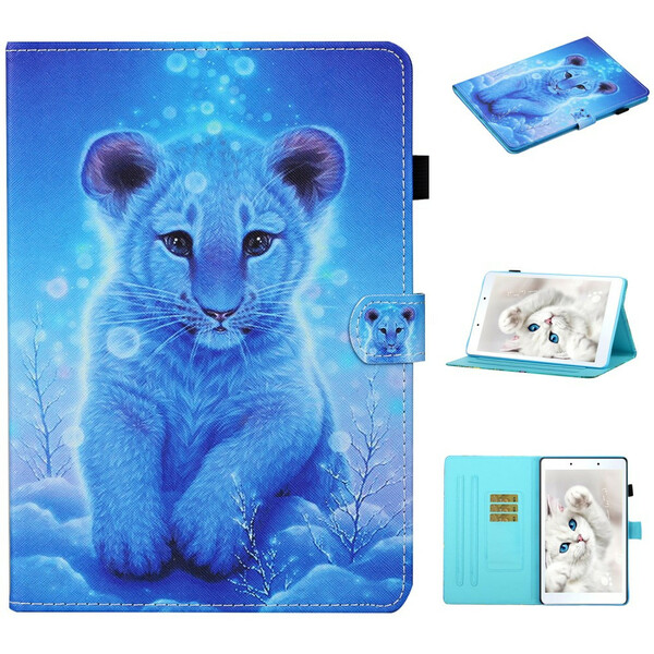 Samsung Galaxy Tab A 8.0 (2019) Snow Tiger-fodral