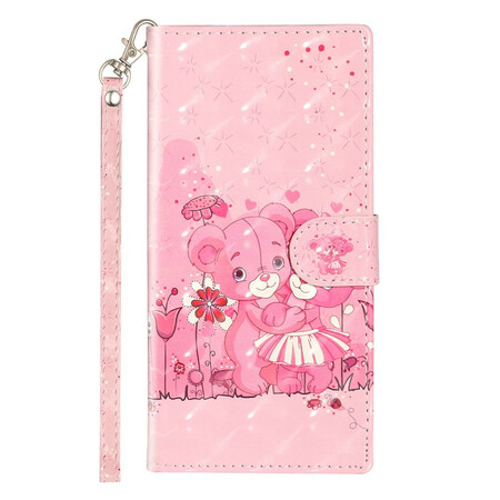 Samsung Galaxy Note 10 ljusa mönster Rem Case