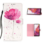 Housse Samsung Galaxy S20 FE Coquelicot Aquarelle