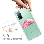 Samsung Galaxy S20 FE paraplyfodral i rosa