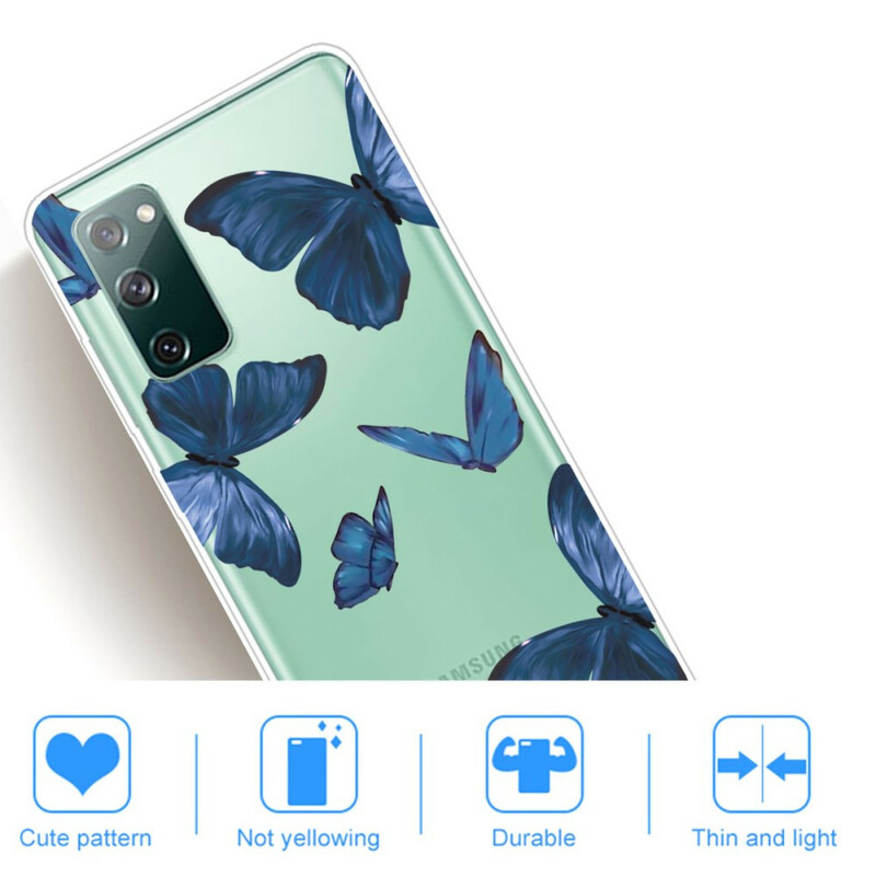 Samsung Galaxy S20 FE fodral Wild Butterflies