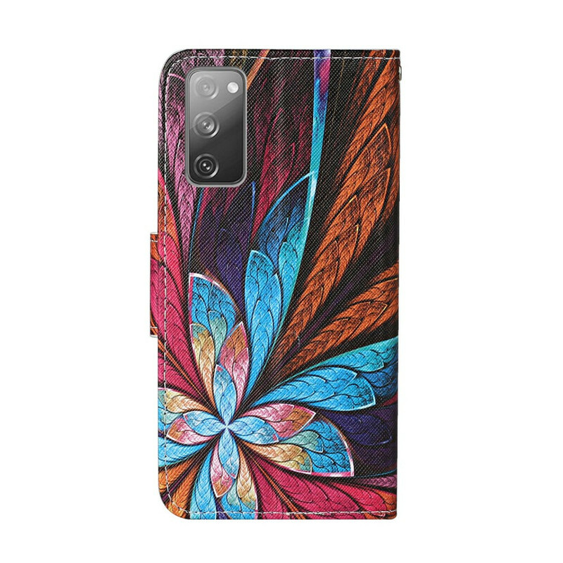 Samsung Galaxy S20 SkalFE Coloured Leaves med rem