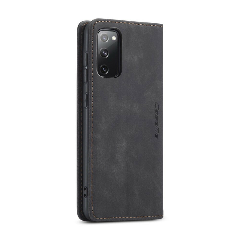 Flip Cover Samsung Galaxy S20 FE CASEME Lädermaterial Flip Cover Samsung Galaxy S20 FE CASEME Lädermaterial
