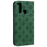 Flip Cover Huawei P Smart 2020 Star Print