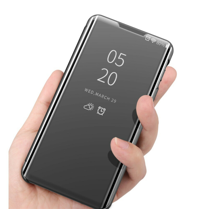 Överdrag Oppo A53 Spegel och konstläder