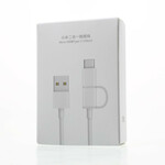 Xiaomi Micro USB Typ C laddningskabel