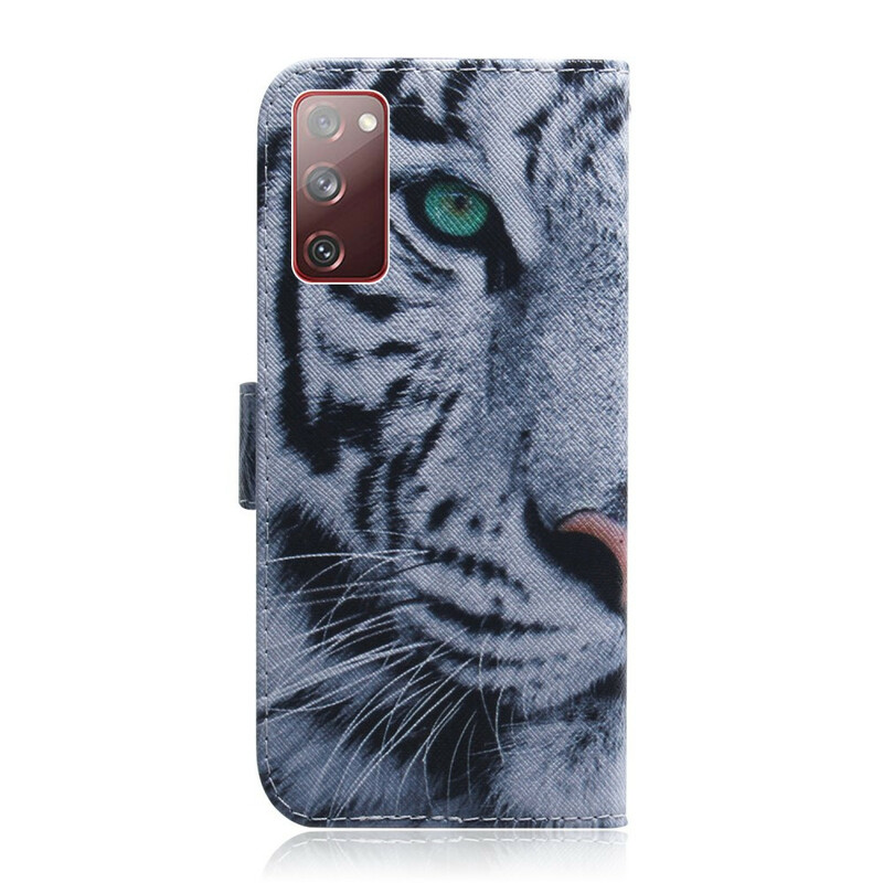 Samsung Galaxy S20 FE Tiger Face-fodral