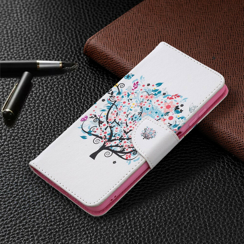 Xiaomi Poco X3 fodral med blommigt träd