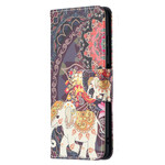 Xiaomi Poco X3 fodral med indiska elefanter