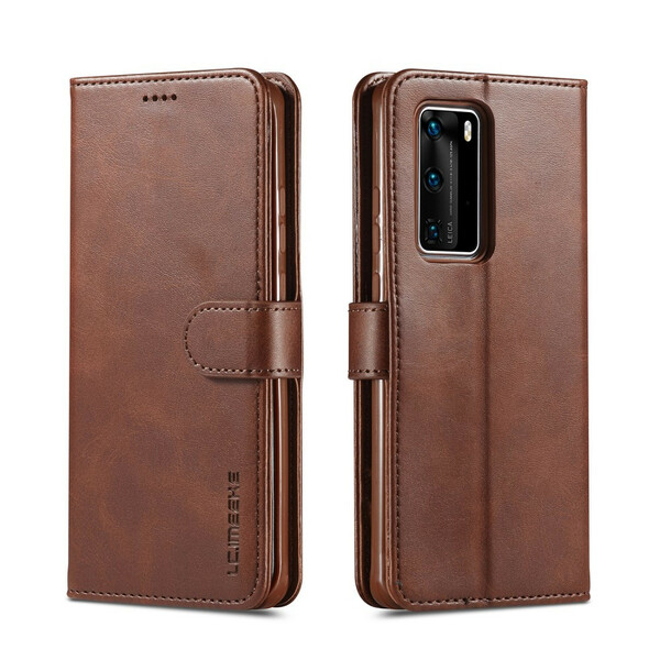 Huawei P40 SkalLC.IMEEKE Lädereffekt