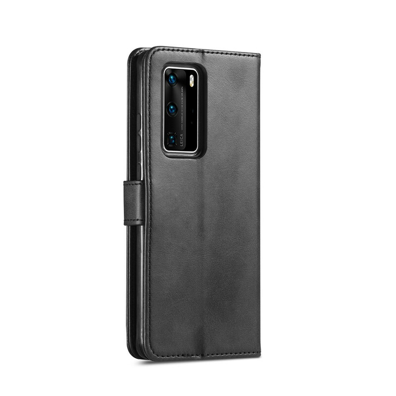 Huawei P40 SkalLC.IMEEKE Lädereffekt