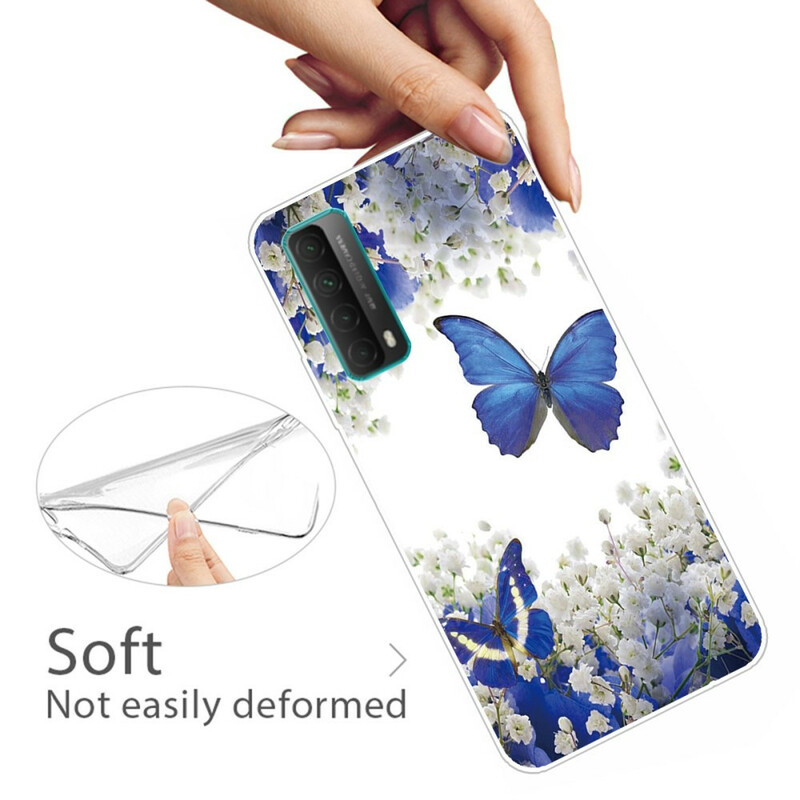 Hölje Huawei P Smart 2021 Fjärilar