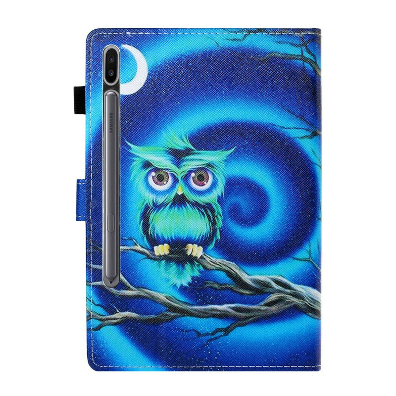 Samsung Galaxy Tab S7 Funny Owl Case