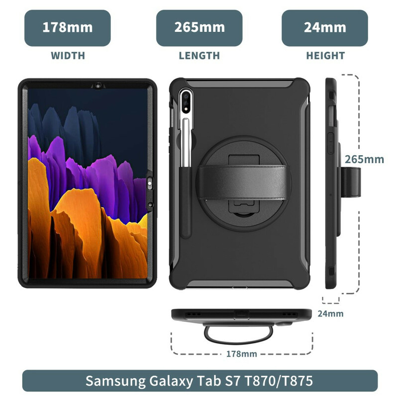 Samsung Galaxy Tab S7 multifunktionellt businessfodral