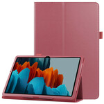 Samsung Galaxy Tab S7 Plus läderfodral Lychee