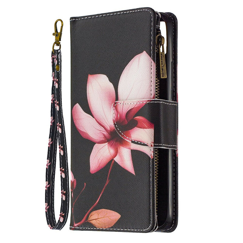 Täcke Realme C11 Zipped Pocket Flower