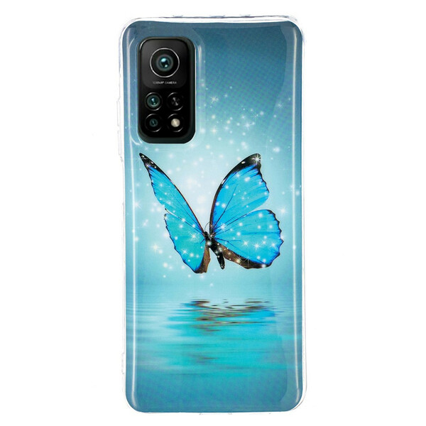 Xiaomi Mi 10T / 10T Pro Butterfly SkalBlue Fluorescent