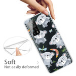 Xiaomi Mi 10T / 10T Pro Söta Koalas-fodral