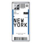 Samsung Galaxy A42 5G Boarding Pass till New York