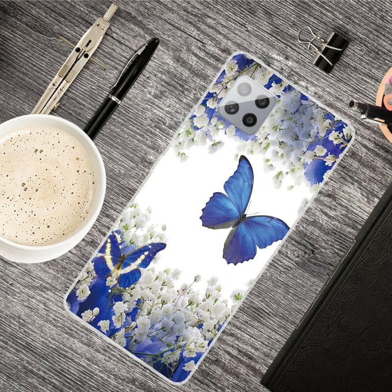 Samsung Galaxy A42 5G Butterfly Design Case