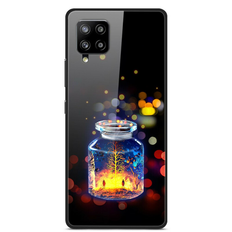 Samsung Galaxy A42 5G Hårdglasfodral Wishes Bottle