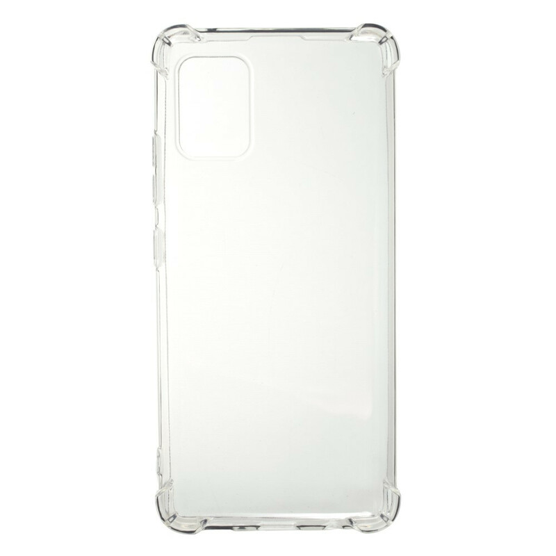 Samsung Galaxy A51 5G Clear SkalFörstärkta hörn Samsung Galaxy A51 5G Clear SkalFörstärkta hörn