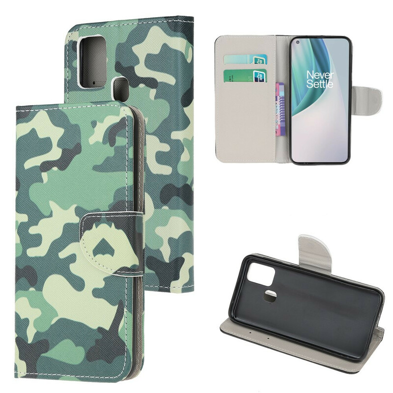 OnePlus NordN10 Militärt kamouflagefodral