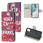 OnePlus Nord N10 Keep Calm and Sparkle Case (håll dig lugn och gnistra)