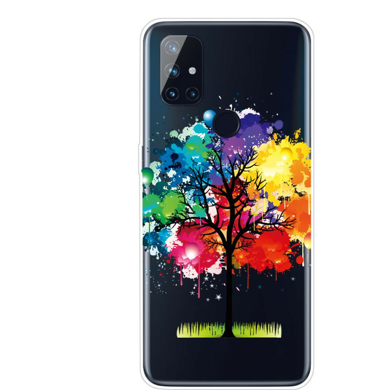 OnePlus NordN10 Clear Watercolour Tree Case