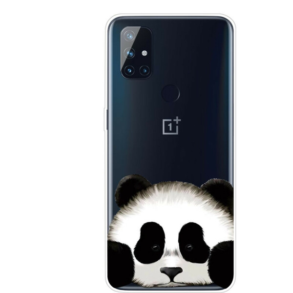 OnePlus Nord N10 Genomskinlig Panda Case