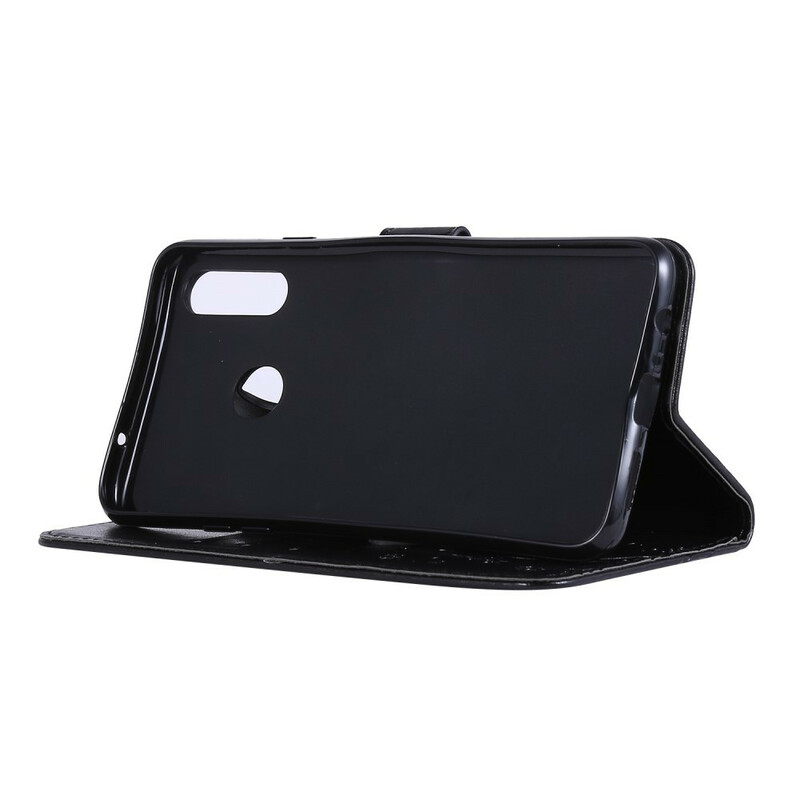 Samsung Galaxy A20s fodral Fjärilar och blommor