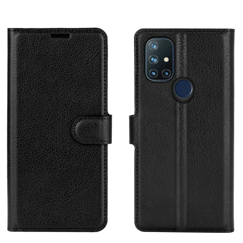 OnePlus Nord N10 Classic Lychee Effekt Case