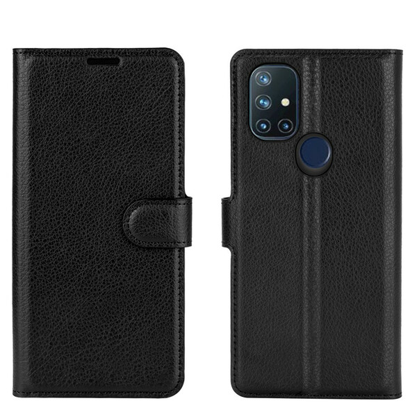 OnePlus Nord N10 Classic Lychee Effekt Case