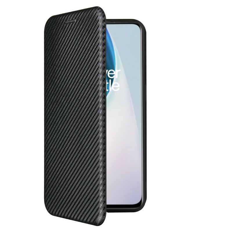 Flip Cover OnePlus Nord N10 Carbon Fiber