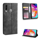 Flip Cover Samsung Galaxy A20s Lädereffekt