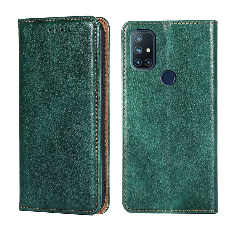 Flip Cover OnePlus NordN10 Style Läder Thin Flip Cover OnePlus NordN10 Style Läder Thin