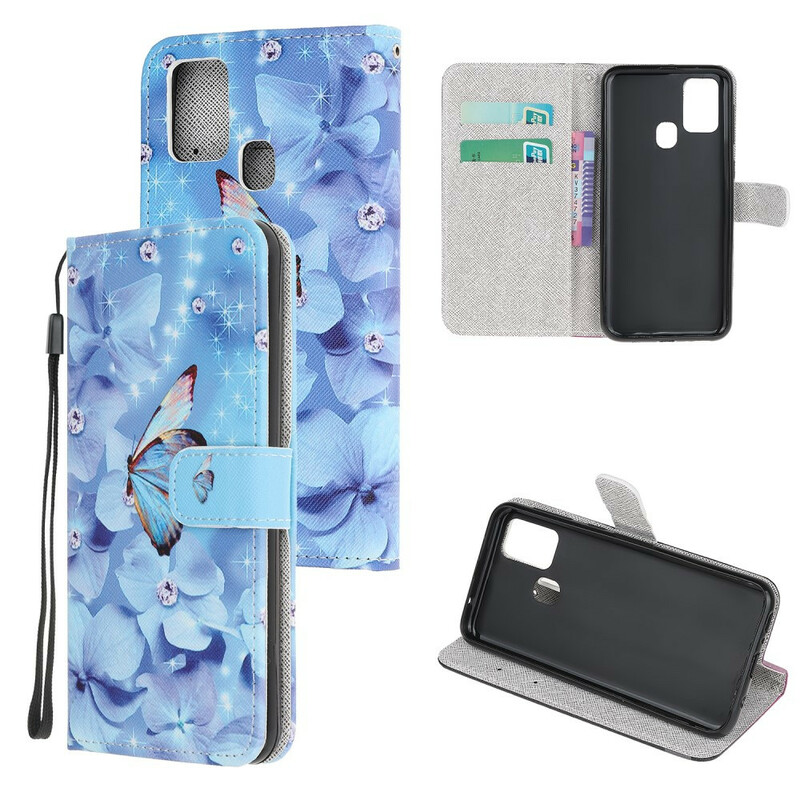 OnePlus NordN100 Diamond Butterfly Rem Case